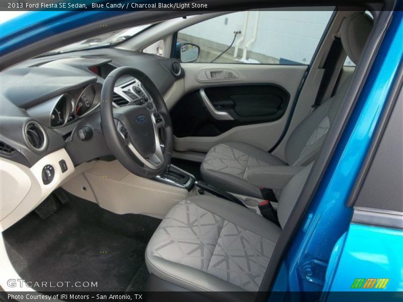 Blue Candy / Charcoal Black/Light Stone 2013 Ford Fiesta SE Sedan