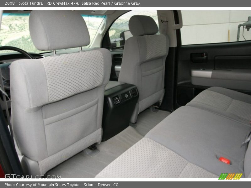 Salsa Red Pearl / Graphite Gray 2008 Toyota Tundra TRD CrewMax 4x4