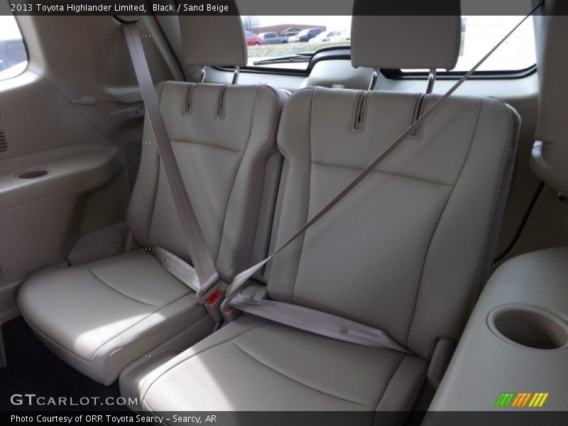 Black / Sand Beige 2013 Toyota Highlander Limited