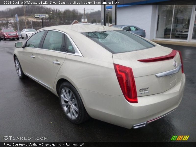 Silver Coast Metallic / Medium Titanium/Jet Black 2013 Cadillac XTS Luxury FWD