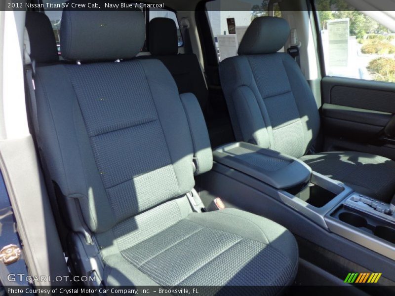 Navy Blue / Charcoal 2012 Nissan Titan SV Crew Cab