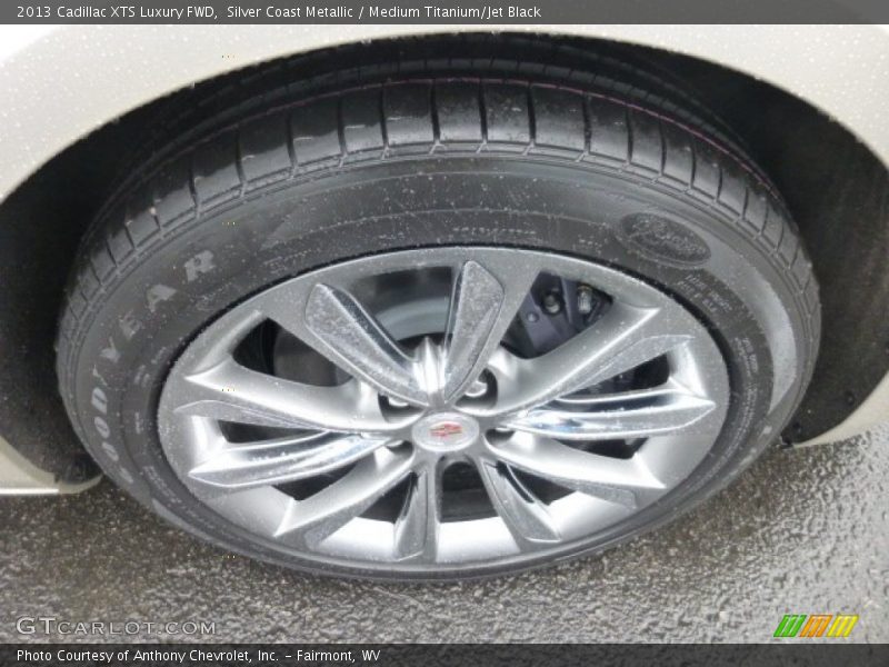 Silver Coast Metallic / Medium Titanium/Jet Black 2013 Cadillac XTS Luxury FWD