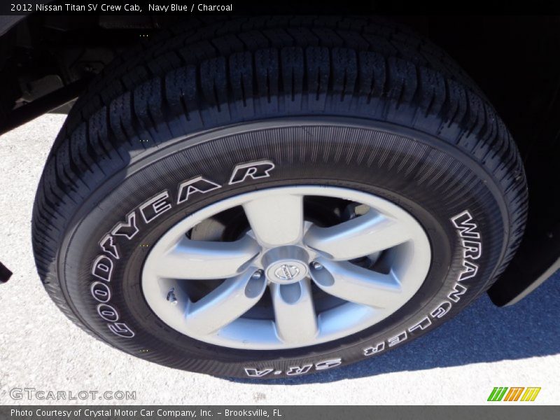 Navy Blue / Charcoal 2012 Nissan Titan SV Crew Cab