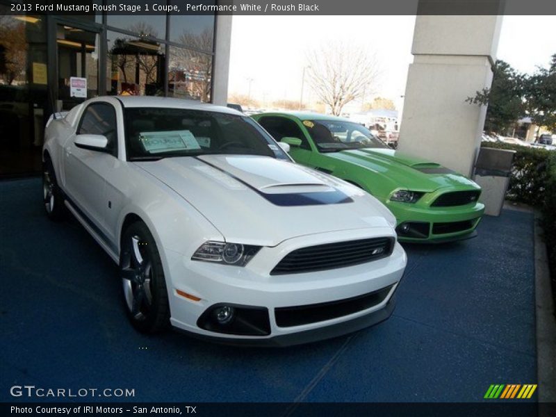 Front 3/4 View of 2013 Mustang Roush Stage 1 Coupe