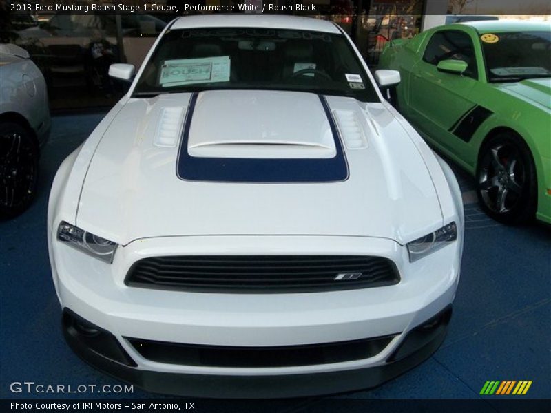  2013 Mustang Roush Stage 1 Coupe Performance White