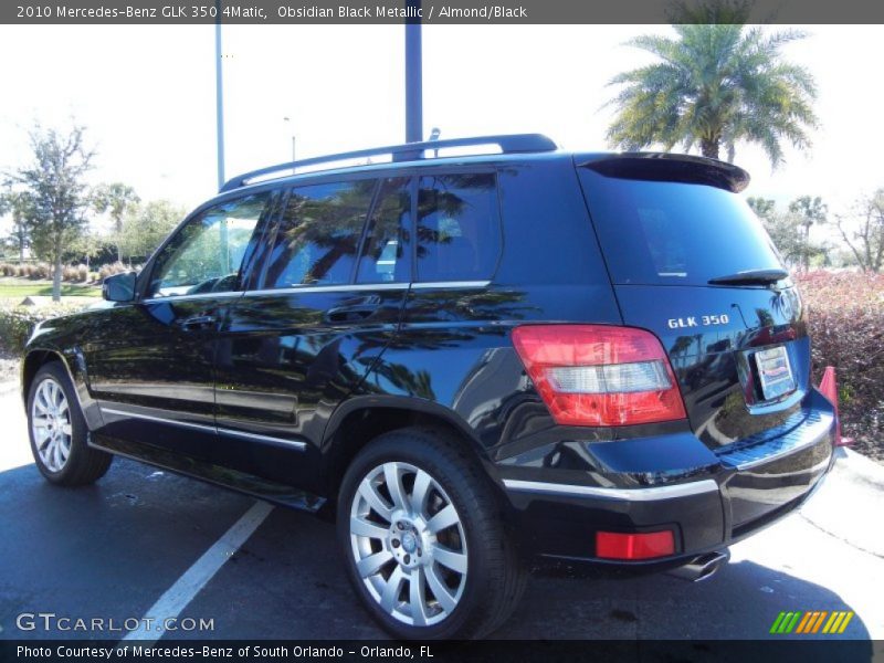 Obsidian Black Metallic / Almond/Black 2010 Mercedes-Benz GLK 350 4Matic