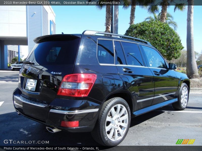 Obsidian Black Metallic / Almond/Black 2010 Mercedes-Benz GLK 350 4Matic