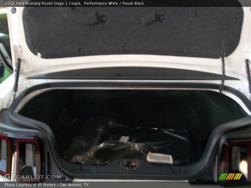  2013 Mustang Roush Stage 1 Coupe Trunk