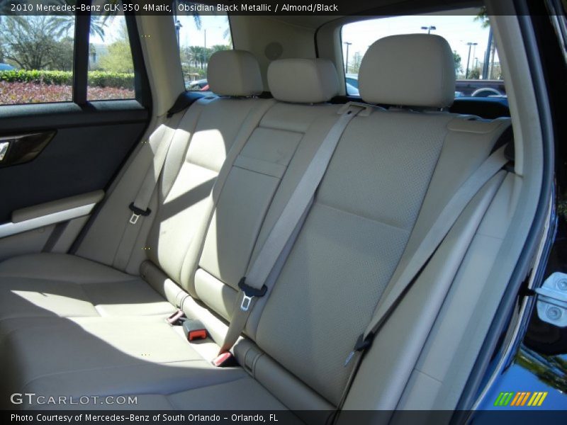 Obsidian Black Metallic / Almond/Black 2010 Mercedes-Benz GLK 350 4Matic
