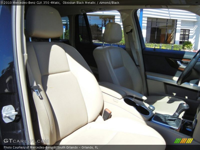Obsidian Black Metallic / Almond/Black 2010 Mercedes-Benz GLK 350 4Matic