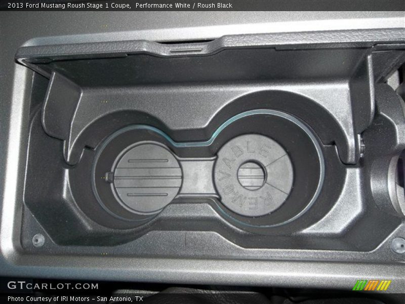 Performance White / Roush Black 2013 Ford Mustang Roush Stage 1 Coupe