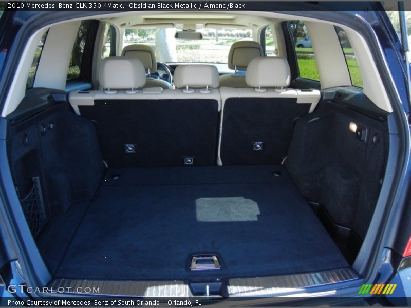 Obsidian Black Metallic / Almond/Black 2010 Mercedes-Benz GLK 350 4Matic