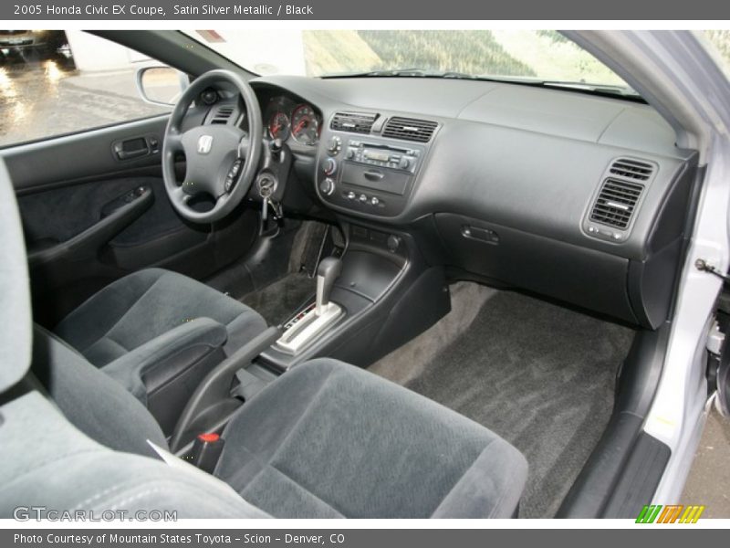  2005 Civic EX Coupe Black Interior