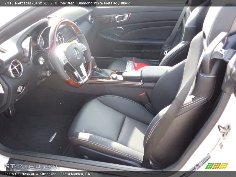  2013 SLK 350 Roadster Black Interior