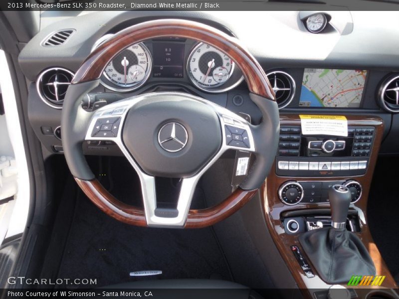 Dashboard of 2013 SLK 350 Roadster