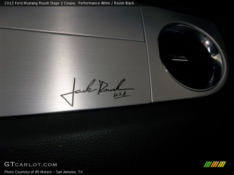 Jack Roush Signature - 2013 Ford Mustang Roush Stage 1 Coupe