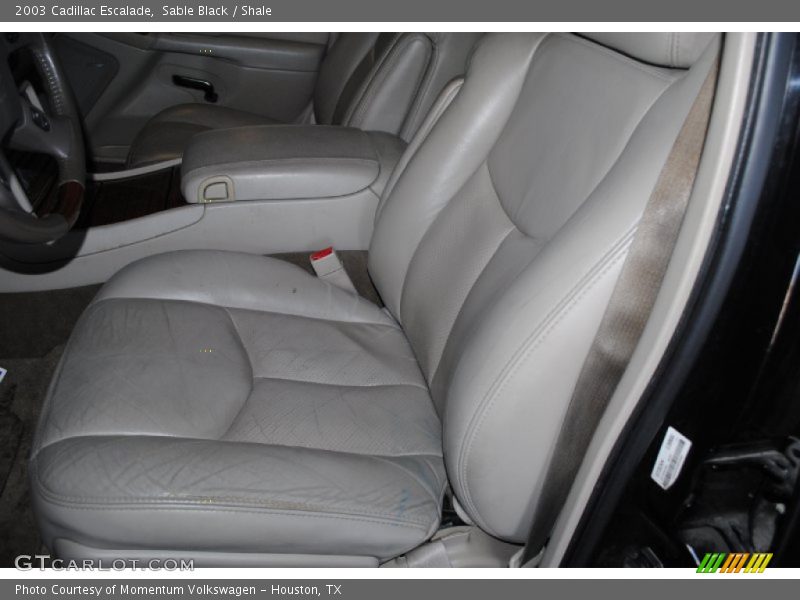 Sable Black / Shale 2003 Cadillac Escalade