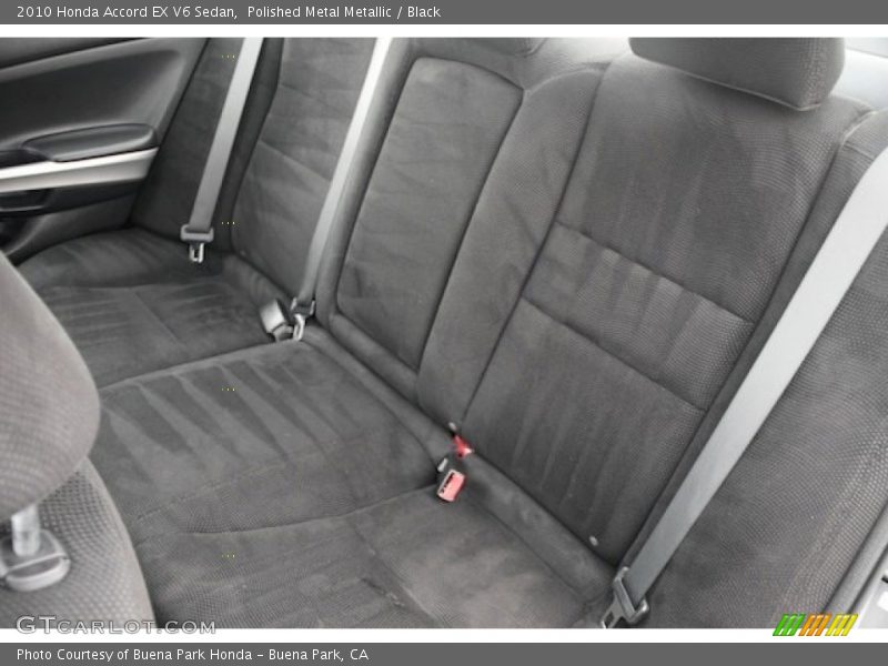 Polished Metal Metallic / Black 2010 Honda Accord EX V6 Sedan