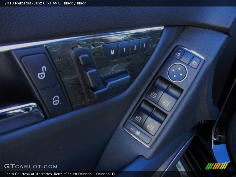 Controls of 2010 C 63 AMG