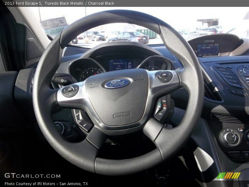 Tuxedo Black Metallic / Charcoal Black 2013 Ford Escape S