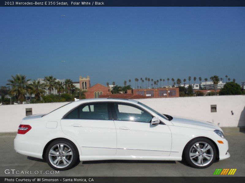 Polar White / Black 2013 Mercedes-Benz E 350 Sedan