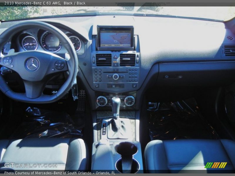 Dashboard of 2010 C 63 AMG
