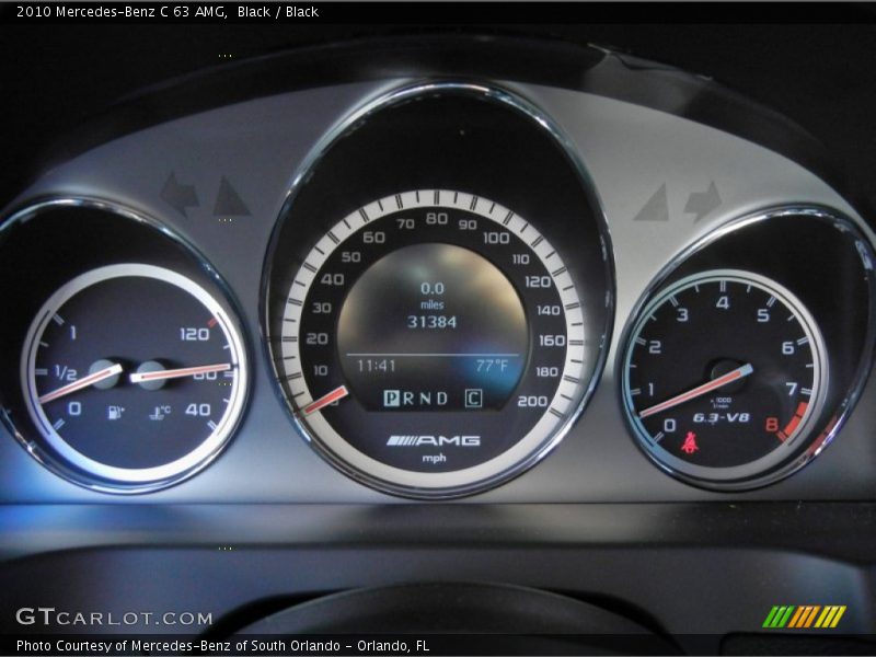  2010 C 63 AMG 63 AMG Gauges