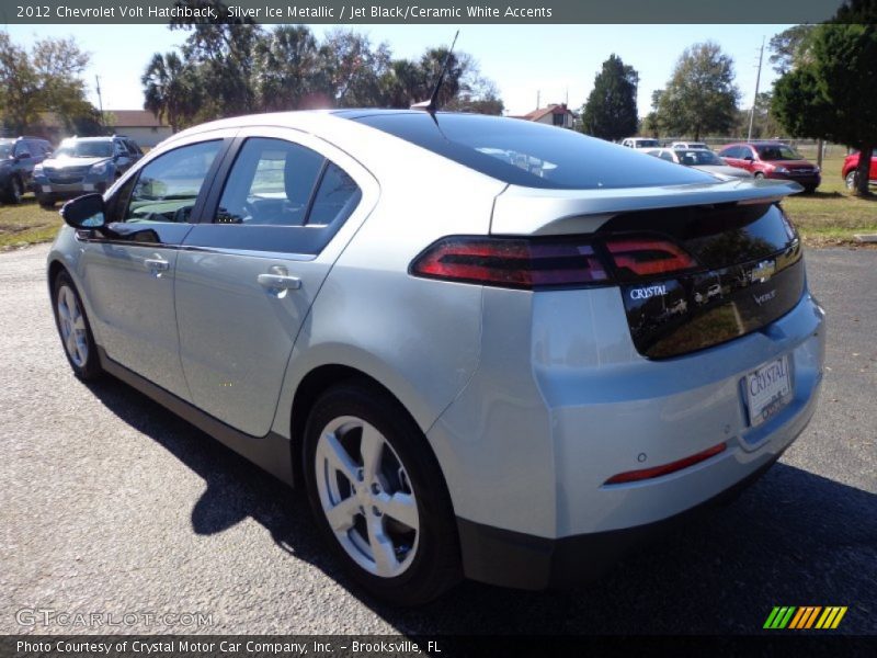 Silver Ice Metallic / Jet Black/Ceramic White Accents 2012 Chevrolet Volt Hatchback
