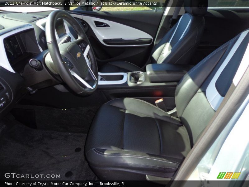 Silver Ice Metallic / Jet Black/Ceramic White Accents 2012 Chevrolet Volt Hatchback