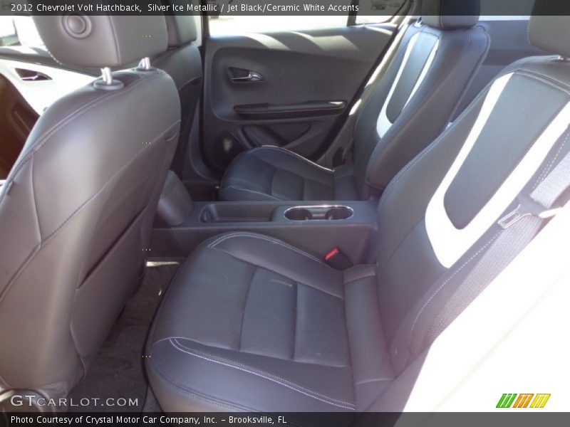 Silver Ice Metallic / Jet Black/Ceramic White Accents 2012 Chevrolet Volt Hatchback
