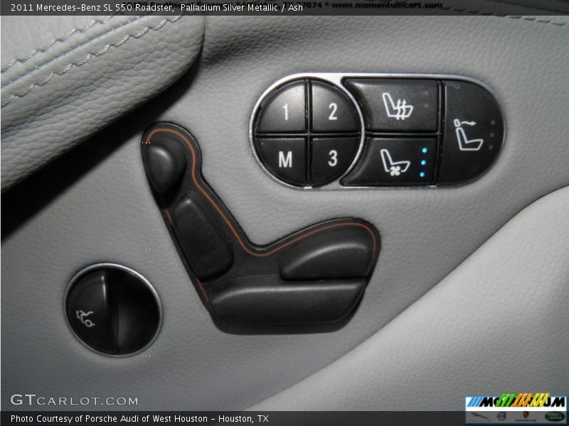 Palladium Silver Metallic / Ash 2011 Mercedes-Benz SL 550 Roadster