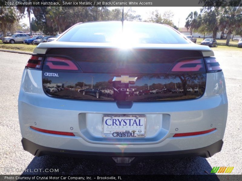 Silver Ice Metallic / Jet Black/Ceramic White Accents 2012 Chevrolet Volt Hatchback