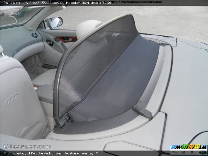 Palladium Silver Metallic / Ash 2011 Mercedes-Benz SL 550 Roadster