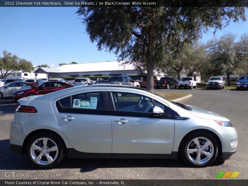 Silver Ice Metallic / Jet Black/Ceramic White Accents 2012 Chevrolet Volt Hatchback
