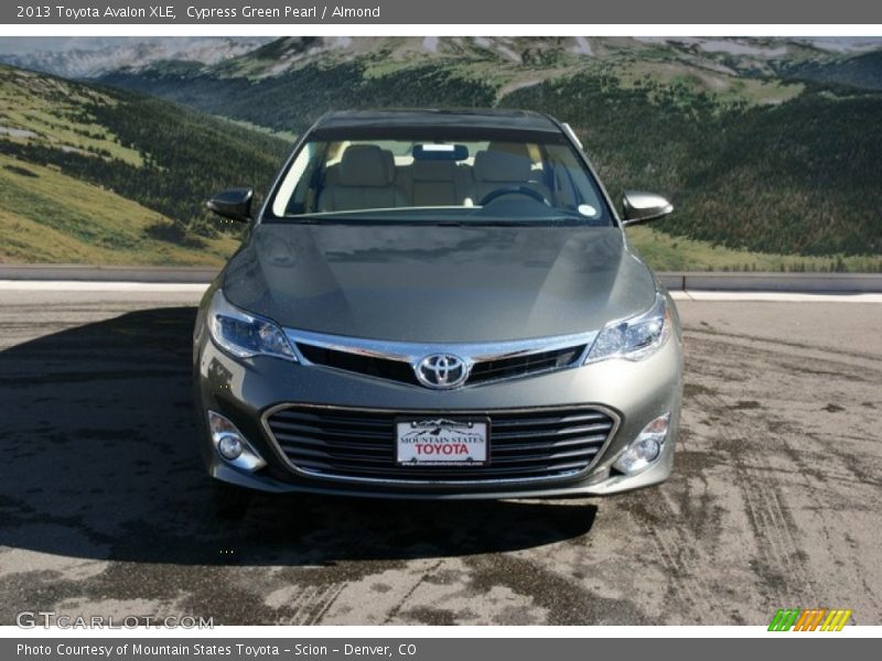 Cypress Green Pearl / Almond 2013 Toyota Avalon XLE