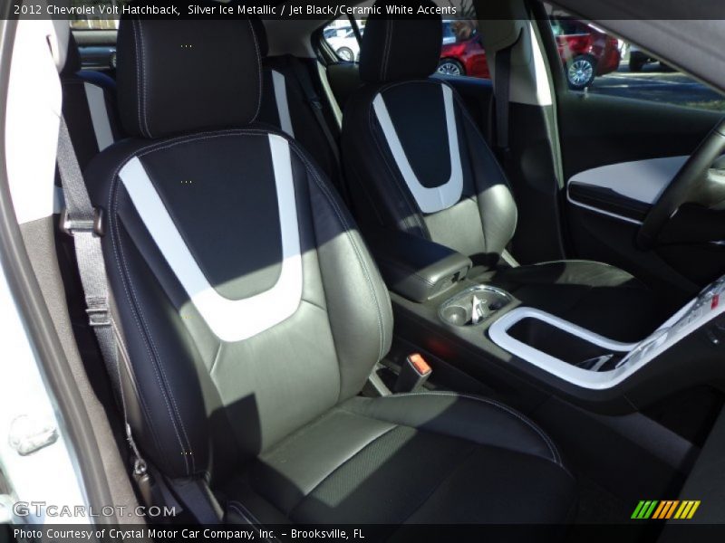 Silver Ice Metallic / Jet Black/Ceramic White Accents 2012 Chevrolet Volt Hatchback