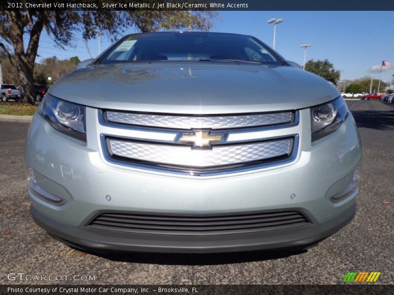 Silver Ice Metallic / Jet Black/Ceramic White Accents 2012 Chevrolet Volt Hatchback