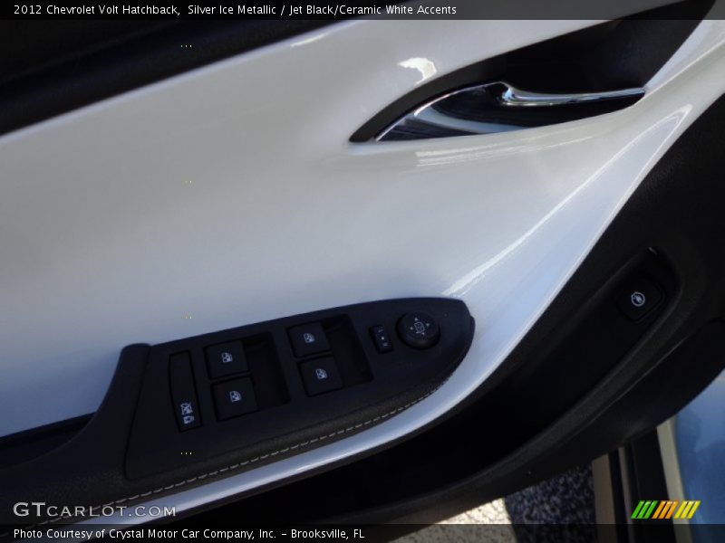 Silver Ice Metallic / Jet Black/Ceramic White Accents 2012 Chevrolet Volt Hatchback