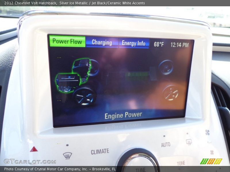 Silver Ice Metallic / Jet Black/Ceramic White Accents 2012 Chevrolet Volt Hatchback