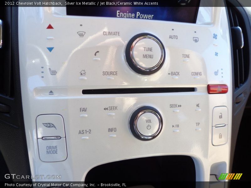 Silver Ice Metallic / Jet Black/Ceramic White Accents 2012 Chevrolet Volt Hatchback