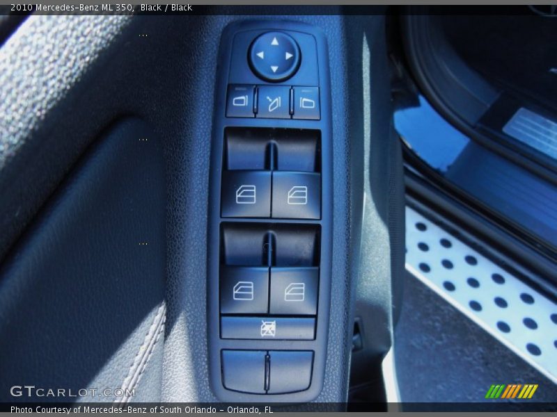 Black / Black 2010 Mercedes-Benz ML 350