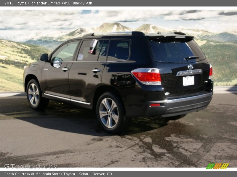 Black / Ash 2013 Toyota Highlander Limited 4WD