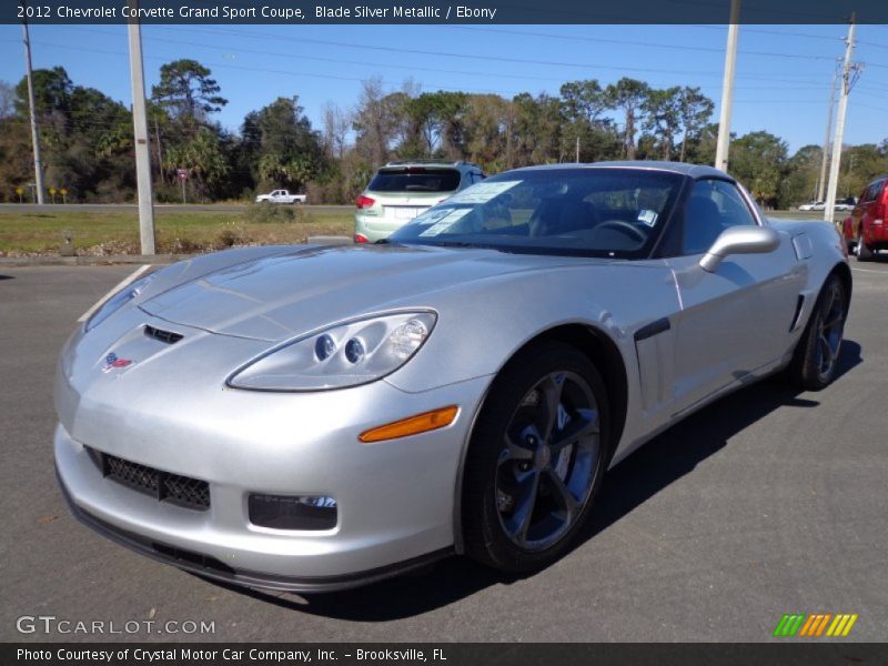 Front 3/4 View of 2012 Corvette Grand Sport Coupe