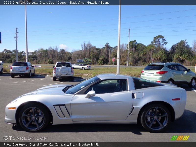  2012 Corvette Grand Sport Coupe Blade Silver Metallic