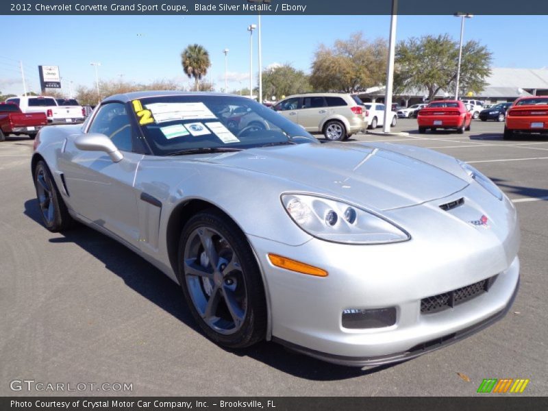 Front 3/4 View of 2012 Corvette Grand Sport Coupe