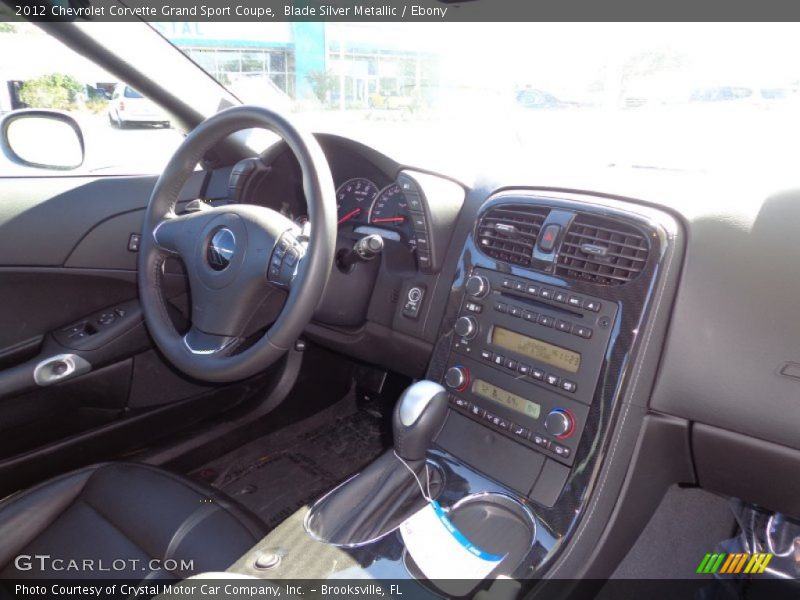 Blade Silver Metallic / Ebony 2012 Chevrolet Corvette Grand Sport Coupe