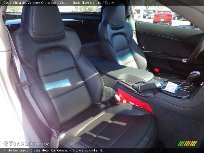  2012 Corvette Grand Sport Coupe Ebony Interior