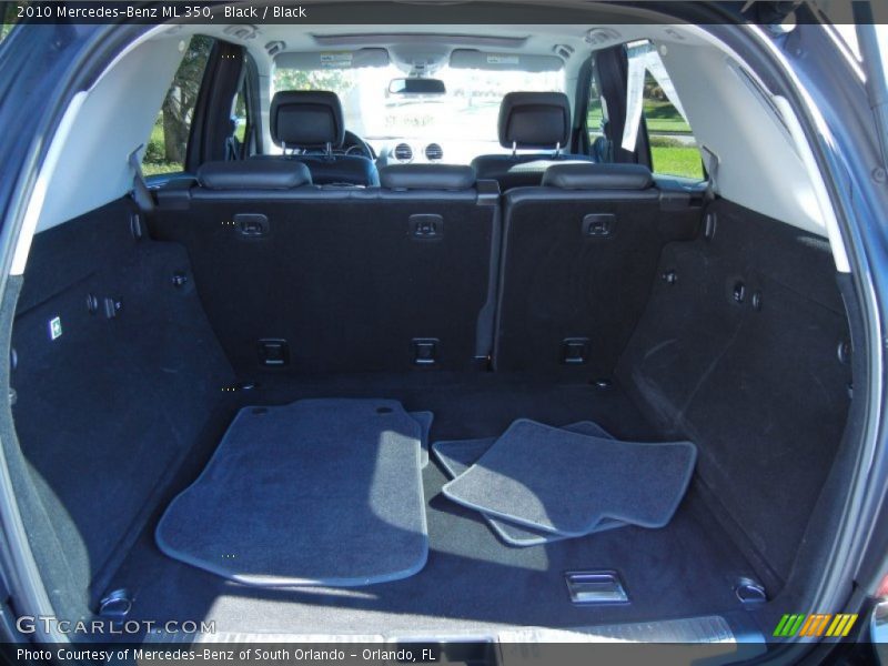 Black / Black 2010 Mercedes-Benz ML 350