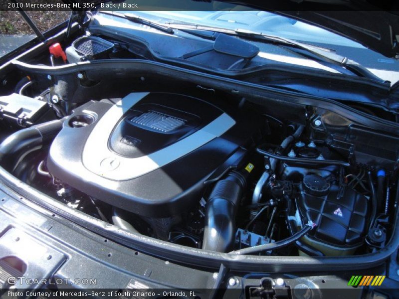 Black / Black 2010 Mercedes-Benz ML 350