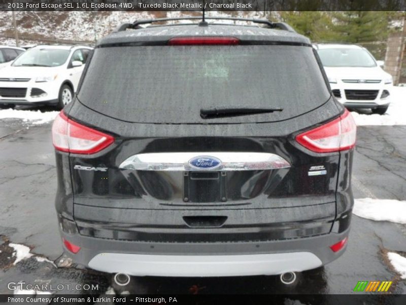 Tuxedo Black Metallic / Charcoal Black 2013 Ford Escape SEL 1.6L EcoBoost 4WD